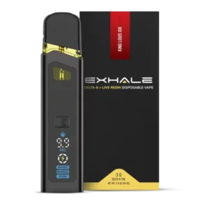 Delta-8 + Live Resin Disposable Vape