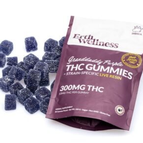 Erth Wellness THC Live Resin Gummies