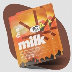 High-Dose Toffee THC Milk Chocolates